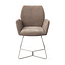 Jesper Home Misaki Mocha Mist Eetkamerstoel - Beehive Steel