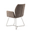 Jesper Home Misaki Mocha Mist Eetkamerstoel - Beehive Steel
