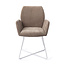 Jesper Home Misaki Mocha Mist Eetkamerstoel - Cross White