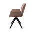 Jesper Home Misaki Mocha Mist Eetkamerstoel - Revolve Oak Black