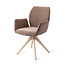 Jesper Home Misaki Mocha Mist Eetkamerstoel - Revolve Oak Bleach