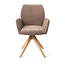 Jesper Home Misaki Mocha Mist Eetkamerstoel - Revolve Oak Natural