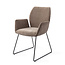 Jesper Home Misaki Mocha Mist Eetkamerstoel - Slide Black