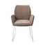 Jesper Home Misaki Mocha Mist Eetkamerstoel - Slide White