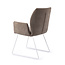 Jesper Home Misaki Mocha Mist Eetkamerstoel - Slide White