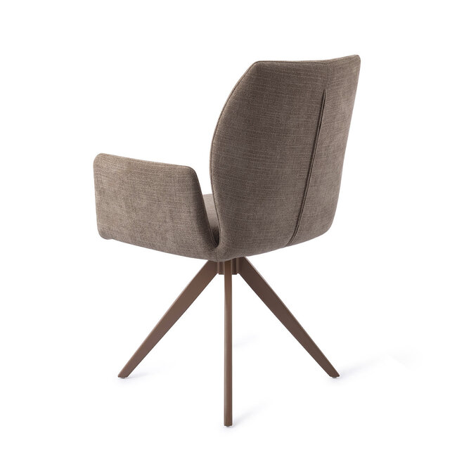 Jesper Home Misaki Mocha Mist Eetkamerstoel - Turn Brown