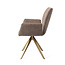 Jesper Home Misaki Mocha Mist Eetkamerstoel - Turn Gold
