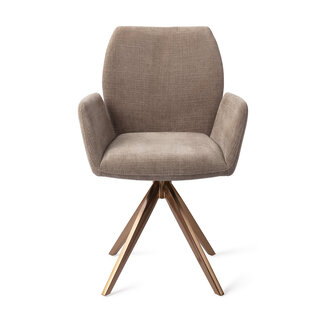 Jesper Home Misaki Mocha Mist Eetkamerstoel - Turn Rose