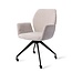 Jesper Home Misaki Pretty Plaster Eetkamerstoel - Glide Black