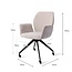 Jesper Home Misaki Pretty Plaster Eetkamerstoel - Glide Black