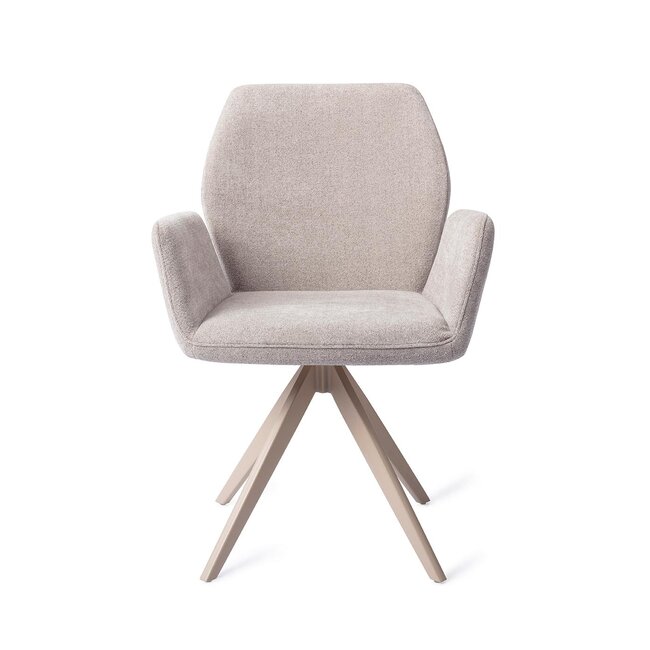 Jesper Home Misaki Pretty Plaster Eetkamerstoel - Turn Beige