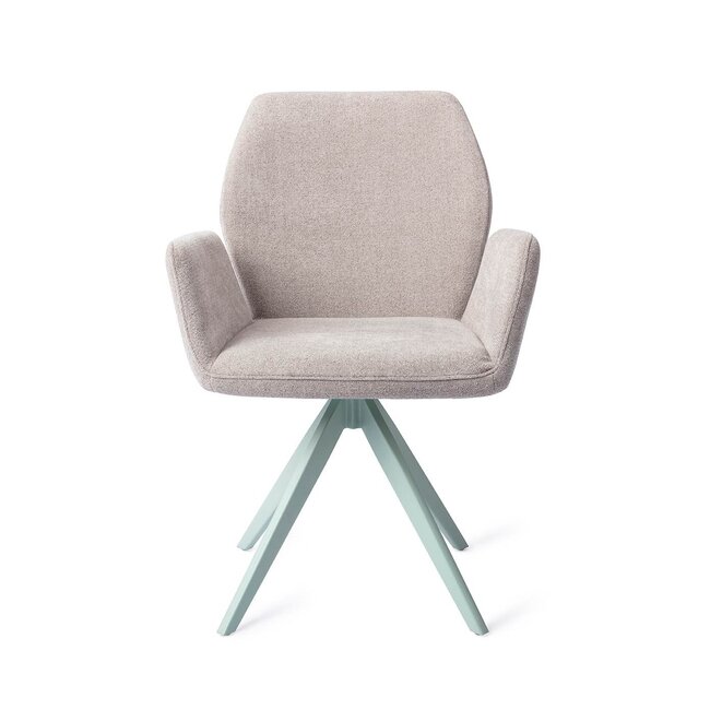 Jesper Home Misaki Pretty Plaster Eetkamerstoel - Turn Mint