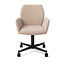 Jesper Home Misaki Sand Strand Eetkamerstoel - Caster Black