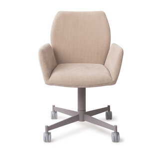 Jesper Home Misaki Sand Strand Eetkamerstoel - Caster Grey