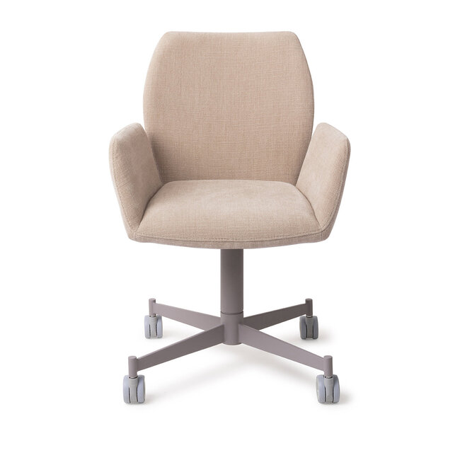 Jesper Home Misaki Sand Strand Eetkamerstoel - Caster Grey