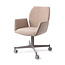 Jesper Home Misaki Sand Strand Eetkamerstoel - Caster Grey