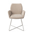 Jesper Home Misaki Sand Strand Eetkamerstoel - Cross Steel