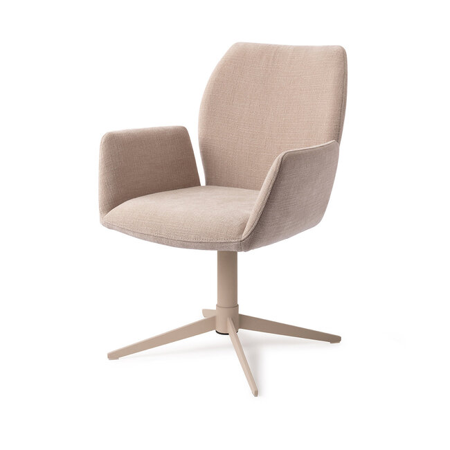 Jesper Home Misaki Sand Strand Eetkamerstoel - Quad Beige