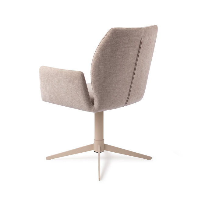 Jesper Home Misaki Sand Strand Eetkamerstoel - Quad Beige