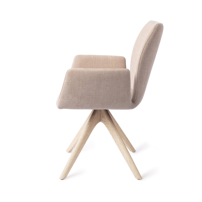 Jesper Home Misaki Sand Strand Eetkamerstoel - Revolve Oak Bleach