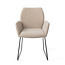 Jesper Home Misaki Sand Strand Eetkamerstoel - Slide Black