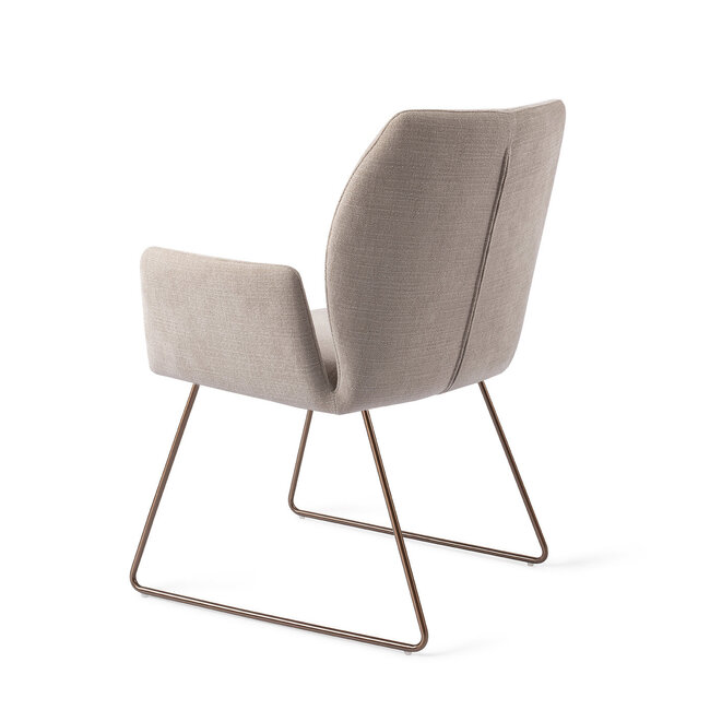 Jesper Home Misaki Sand Strand Eetkamerstoel - Slide Rose