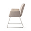 Jesper Home Misaki Sand Strand Eetkamerstoel - Slide Steel
