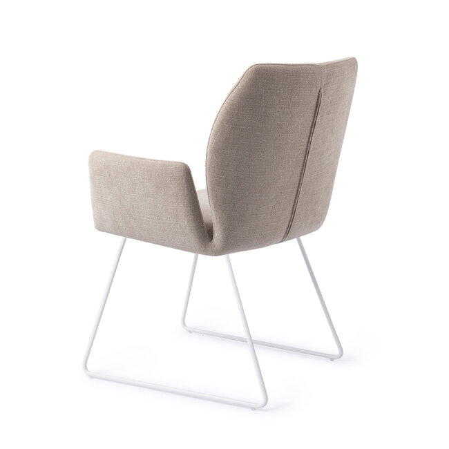 Jesper Home Misaki Sand Strand Eetkamerstoel - Slide White