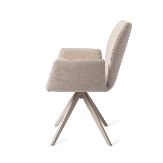 Jesper Home Misaki Sand Strand Eetkamerstoel - Turn Beige