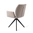 Jesper Home Misaki Sand Strand Eetkamerstoel - Turn Black