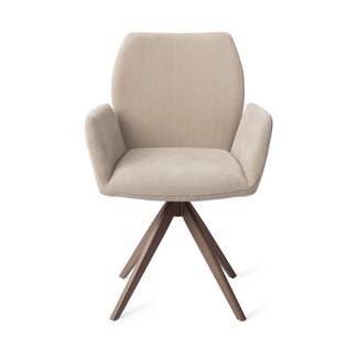 Jesper Home Misaki Sand Strand Eetkamerstoel - Turn Brown
