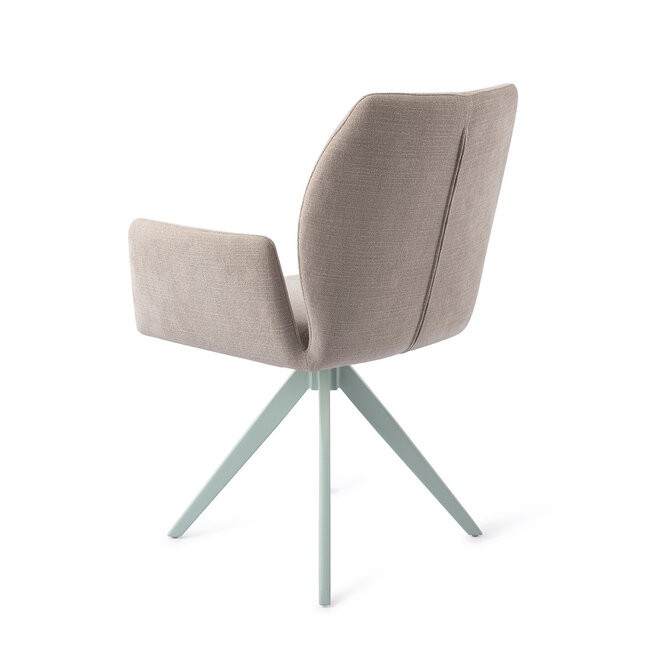 Jesper Home Misaki Sand Strand Eetkamerstoel - Turn Mint
