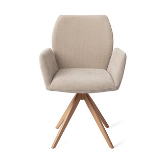 Jesper Home Misaki Sand Strand Eetkamerstoel - Turn Peach