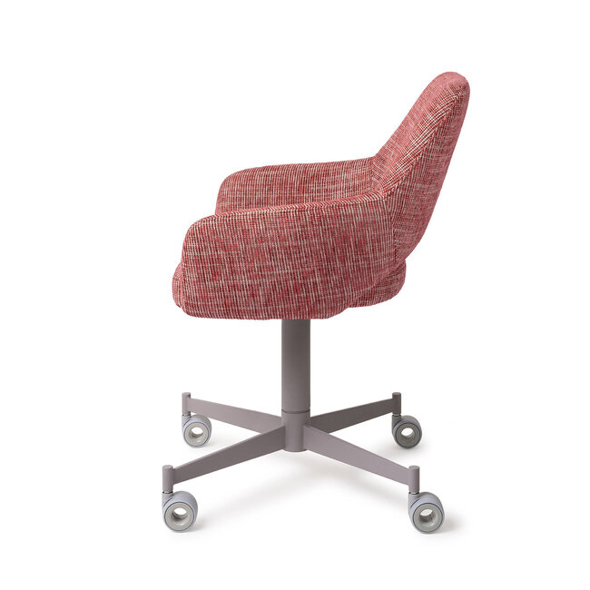 Jesper Home Yanai Berry Bars Eetkamerstoel - Caster Grey