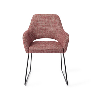 Jesper Home Yanai Berry Bars Eetkamerstoel - Slide Black