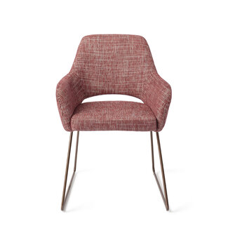 Jesper Home Yanai Berry Bars Eetkamerstoel - Slide Rose