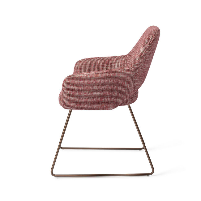 Jesper Home Yanai Berry Bars Eetkamerstoel - Slide Rose