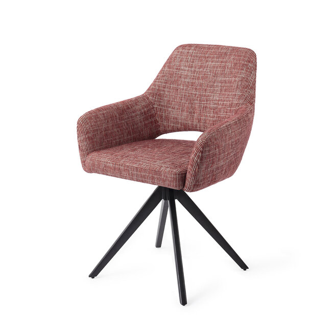 Jesper Home Yanai Berry Bars Eetkamerstoel - Turn Black