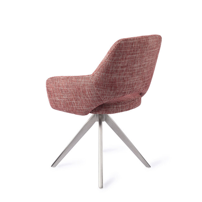 Jesper Home Yanai Berry Bars Eetkamerstoel - Turn Steel