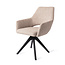 Jesper Home Yanai Biscuit Beach Eetkamerstoel - Revolve Oak Black