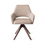Jesper Home Yanai Biscuit Beach Eetkamerstoel - Revolve Oak Walnut