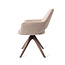 Jesper Home Yanai Biscuit Beach Eetkamerstoel - Revolve Oak Walnut