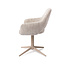 Jesper Home Yanai Caramel Grid Eetkamerstoel - Quad Beige
