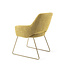 Jesper Home Yanai Lemon Lines Eetkamerstoel - Slide Gold