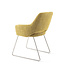 Jesper Home Yanai Lemon Lines Eetkamerstoel - Slide Steel