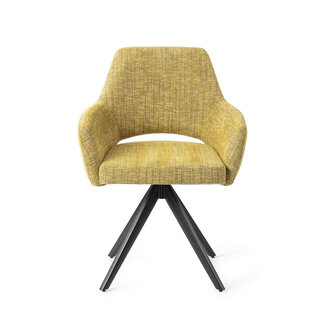 Jesper Home Yanai Lemon Lines Eetkamerstoel - Turn Black