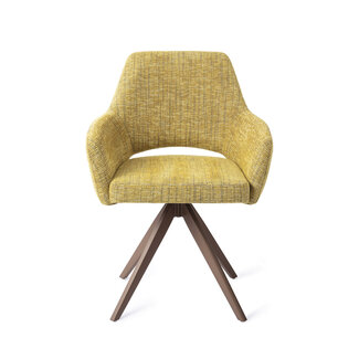 Jesper Home Yanai Lemon Lines Eetkamerstoel - Turn Brown