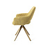 Jesper Home Yanai Lemon Lines Eetkamerstoel - Turn Gold