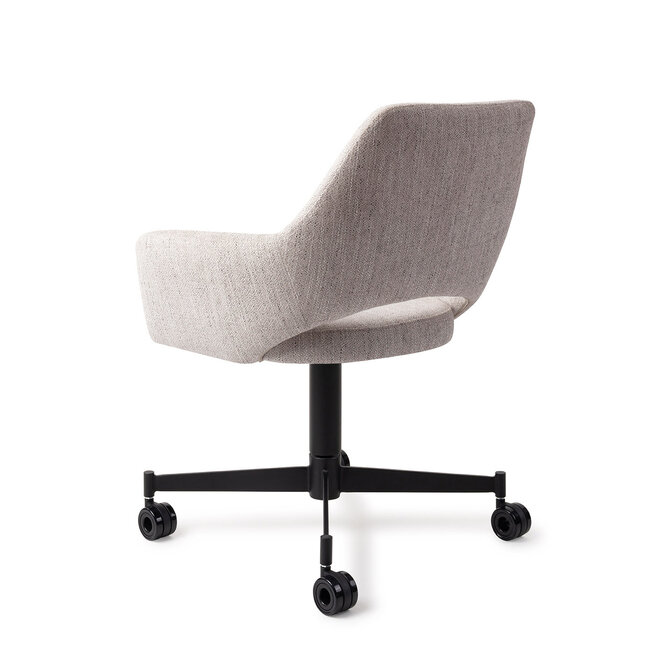 Jesper Home Yanai Pigeon Eetkamerstoel - Caster Black