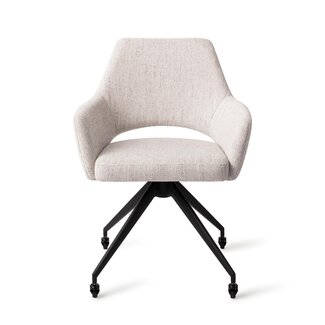 Jesper Home Yanai Pigeon Eetkamerstoel - Glide Black
